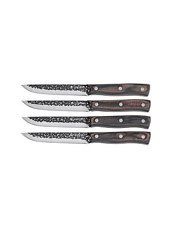 ZASSENHAUS | Steakmesser Set 4tlg. HUNTER Pakkaholz 