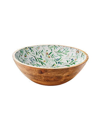 ZASSENHAUS | Schüssel 35cm OLIVE MANGO Gelb/Gruen 