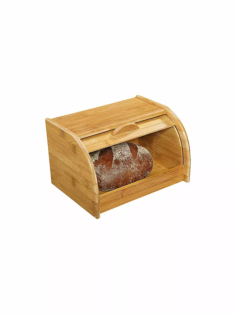 ZASSENHAUS | Bambus-Rollbrotkasten 27x17 cm | braun