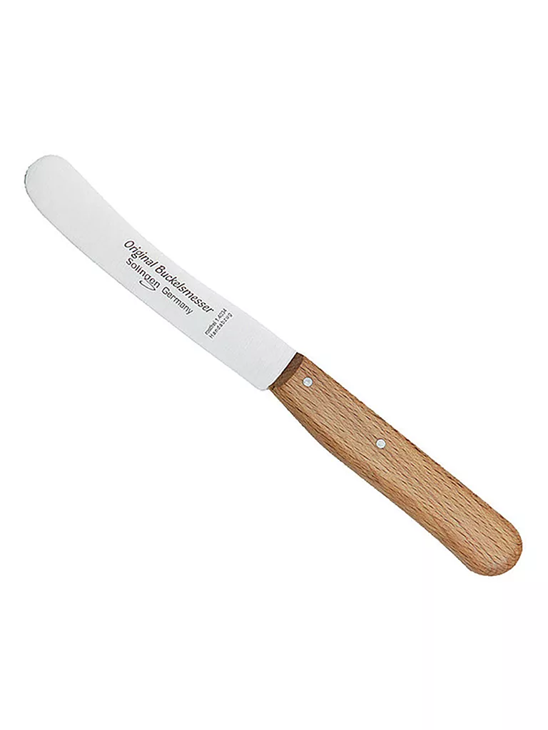 ZASSENHAUS | Frühstücksmesser Buckels 11,5cm Buche/Natur | braun