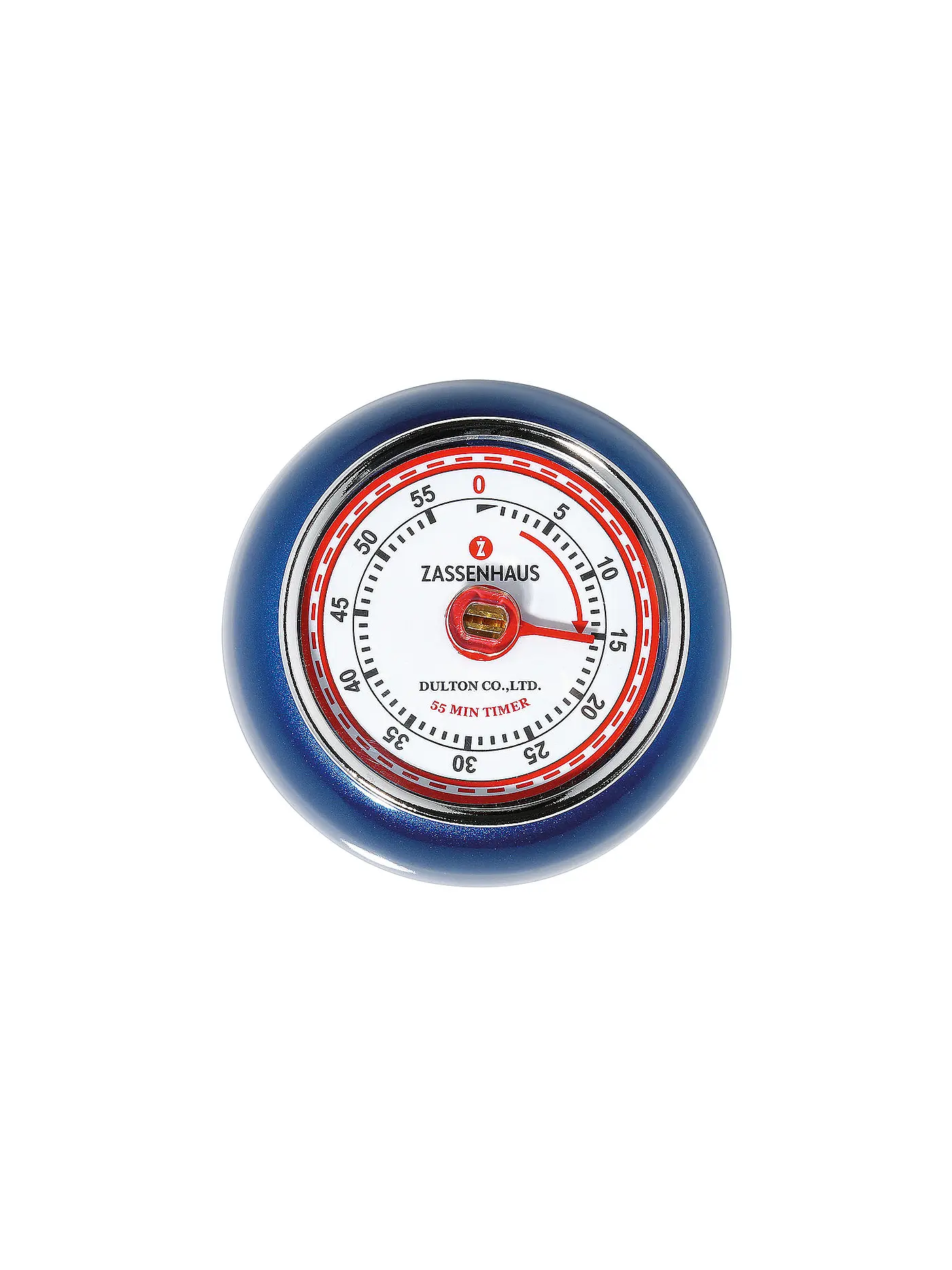 ZASSENHAUS | Küchentimer SPEED 7cm Metallic-Blue | blau
