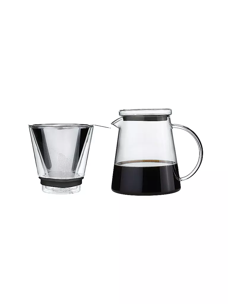 ZASSENHAUS | Kaffeezubereiter "Coffee Drip" 6 Tassen | transparent