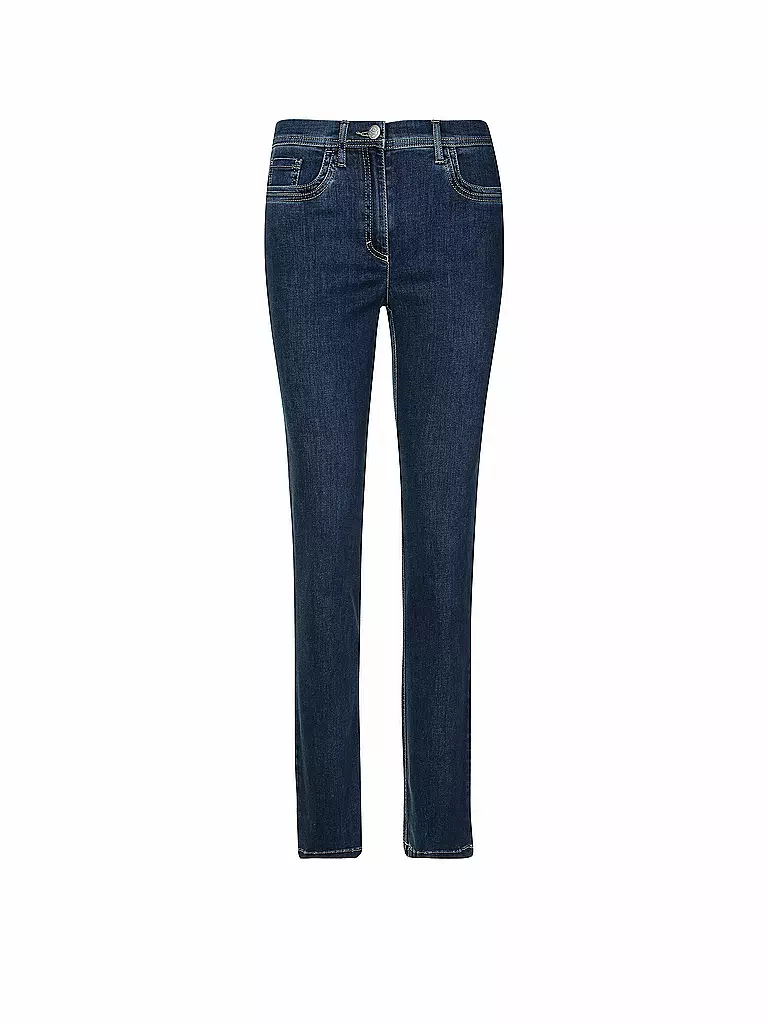 ZERRES | Jeans Straight-Fit "Gina" | blau