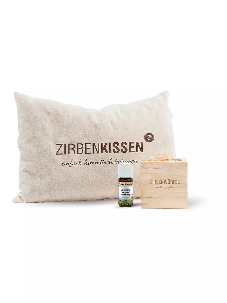 ZIRBENFAMILIE | Zirben Gute-Nacht-Set | beige