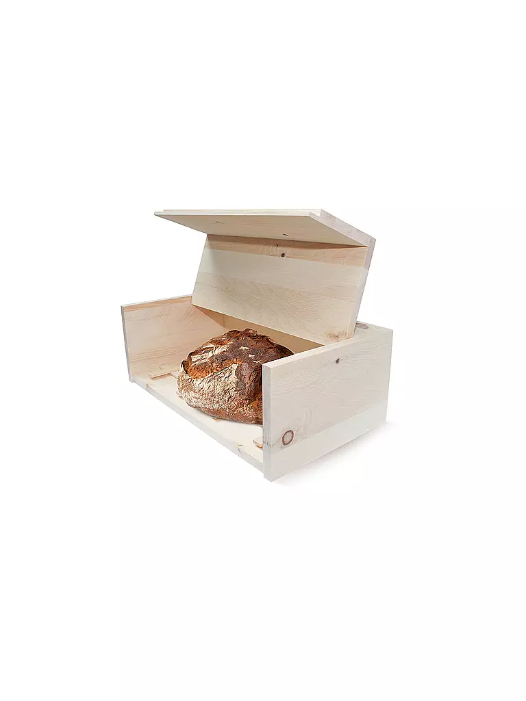 ZIRBENFAMILIE | Zirben-Brotkistl 45x16x25cm | beige