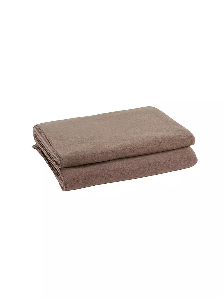 ZOEPPRITZ | Softfleece-Decke 160x200cm (smoke) | grau