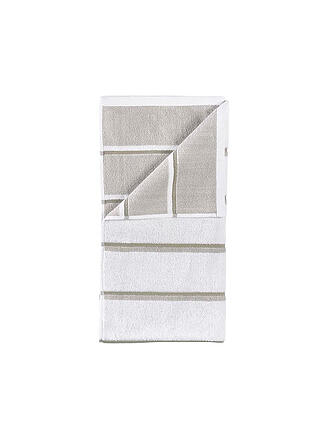 ZONE DENMARK | Handtuch SAUNA 50x100cm White/Soft Grey/Eucalyptus