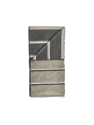 ZONE DENMARK | Duschtuch SAUNA 70x140cm Eucalyptus/Olive Green /Soft Grey
