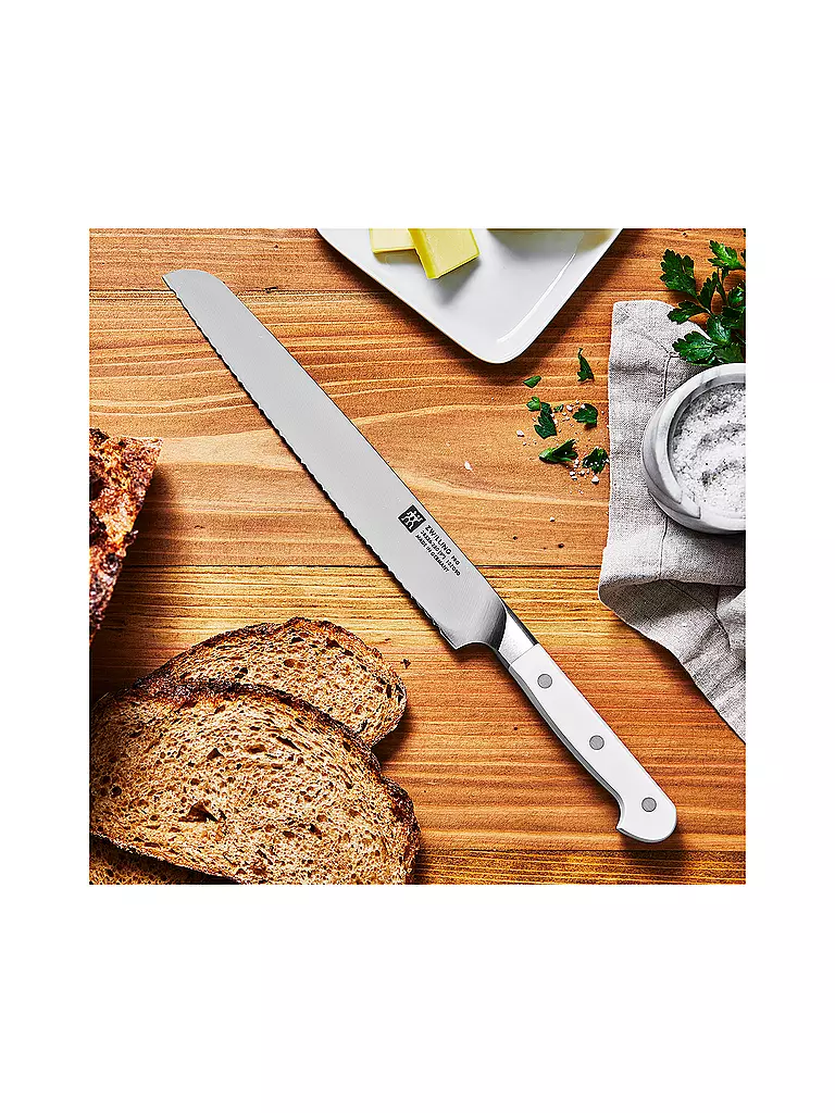 ZWILLING | Brotmesser 23cm PRO LE BLANC Weiss | weiss