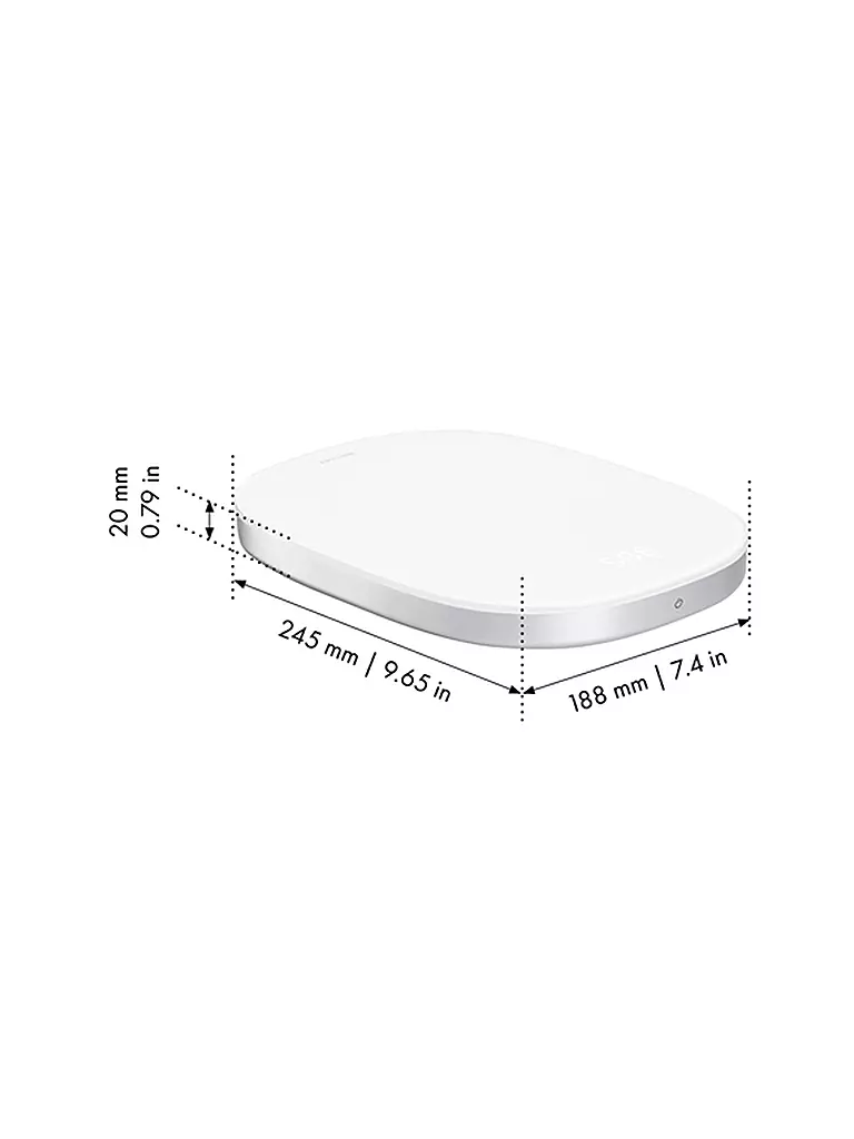 ZWILLING | Digitale Küchenwaage Enfinigy 1008873 Silber | silber