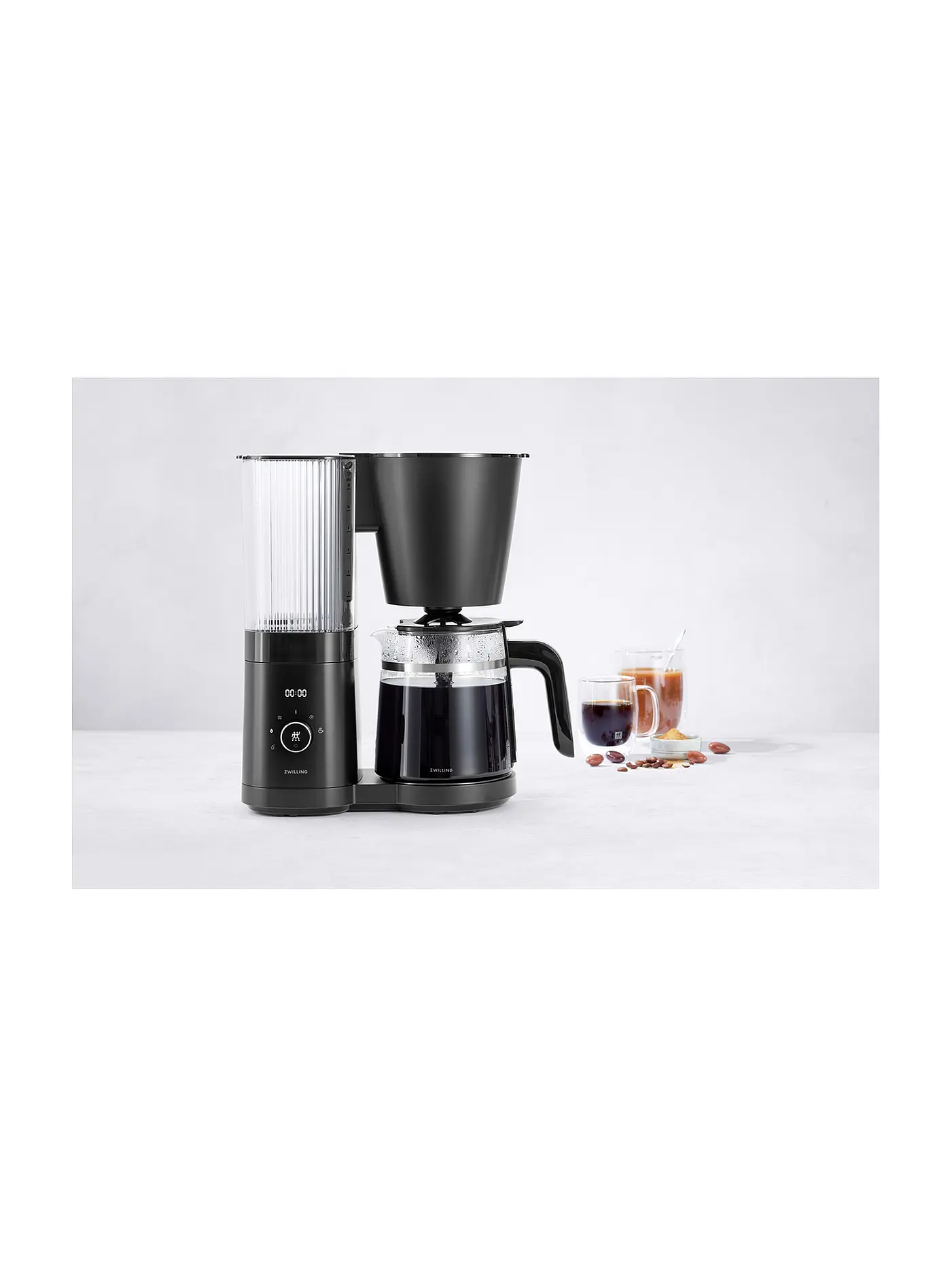 ZWILLING | Filterkaffeemaschine ENFINIGY 1,5l Schwarz | schwarz