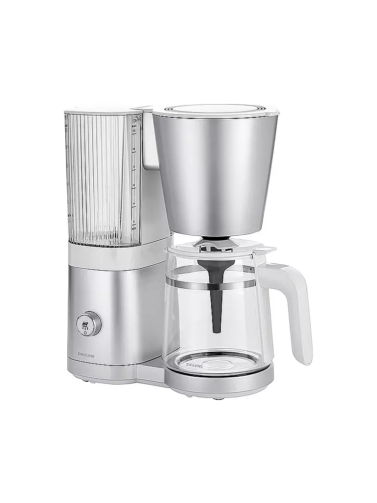 ZWILLING | Filterkaffeemaschine Enfinigy 1008909 Edelstahl/Weiss | silber