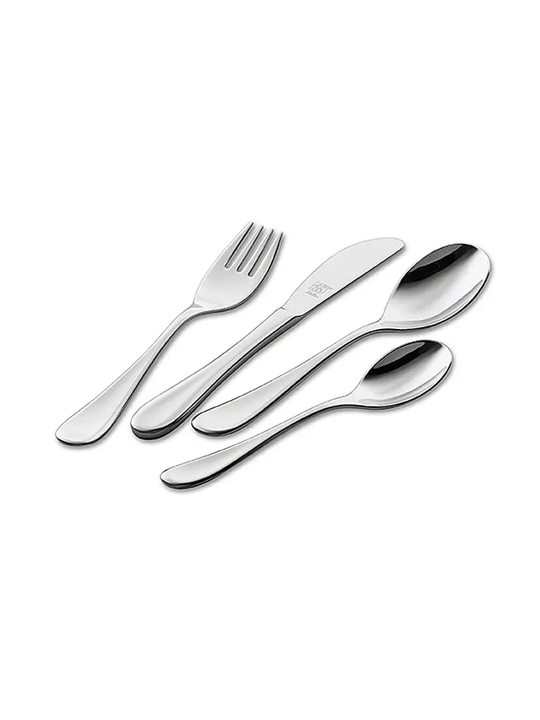 ZWILLING | Kinderbesteck Set 4tlg Filou poliert | silber