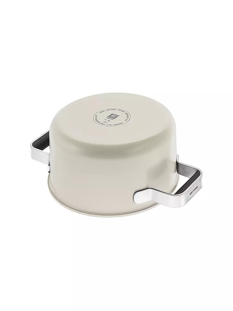 ZWILLING | Kochgeschirr - Set 5tlg. PURE Edelstahl / Elfenbein  | creme