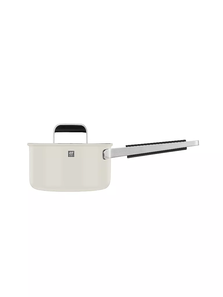ZWILLING | Kochgeschirr - Set 5tlg. PURE Edelstahl / Elfenbein | dunkelgrün