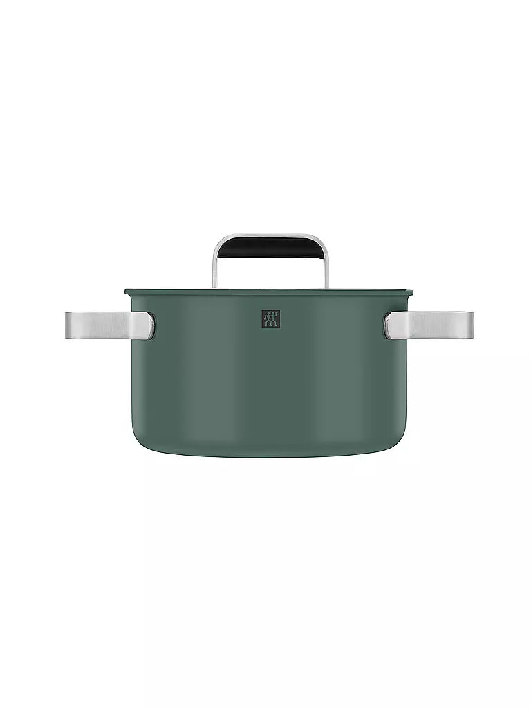 ZWILLING | Kochgeschirr - Set 5tlg. PURE Edelstahl / Gruen | dunkelgrün