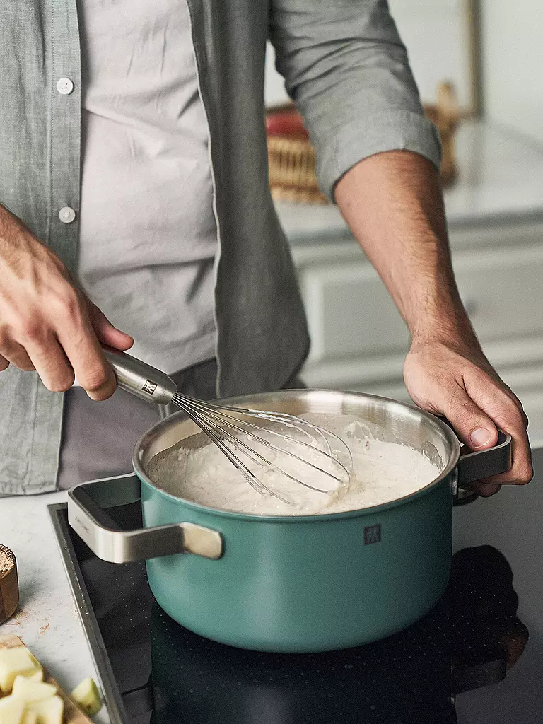 ZWILLING | Kochgeschirr - Set 5tlg. PURE Edelstahl / Gruen | dunkelgrün